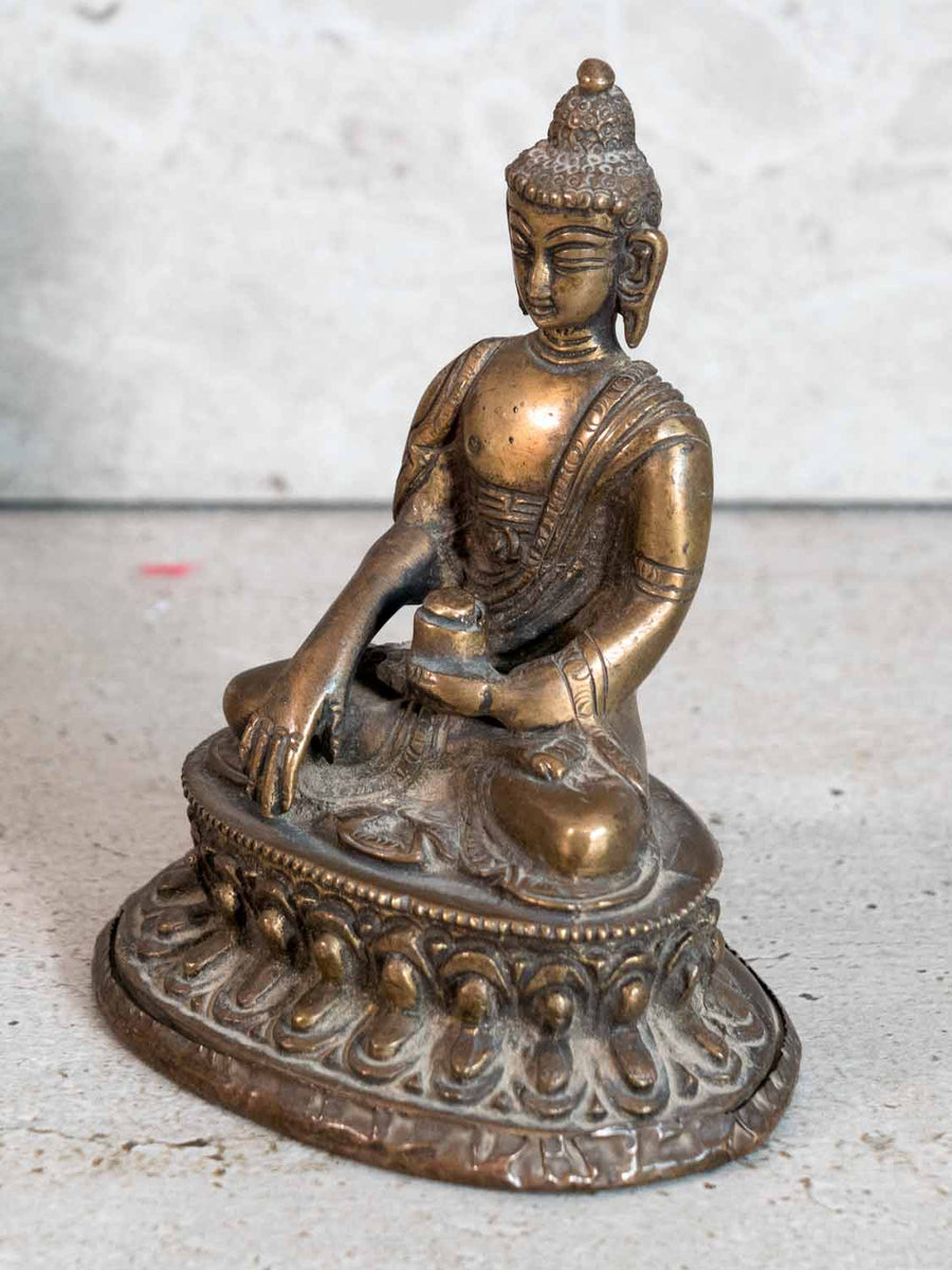 チベット仏教Standing Lord Buddha???真鍮Statue 工具セット