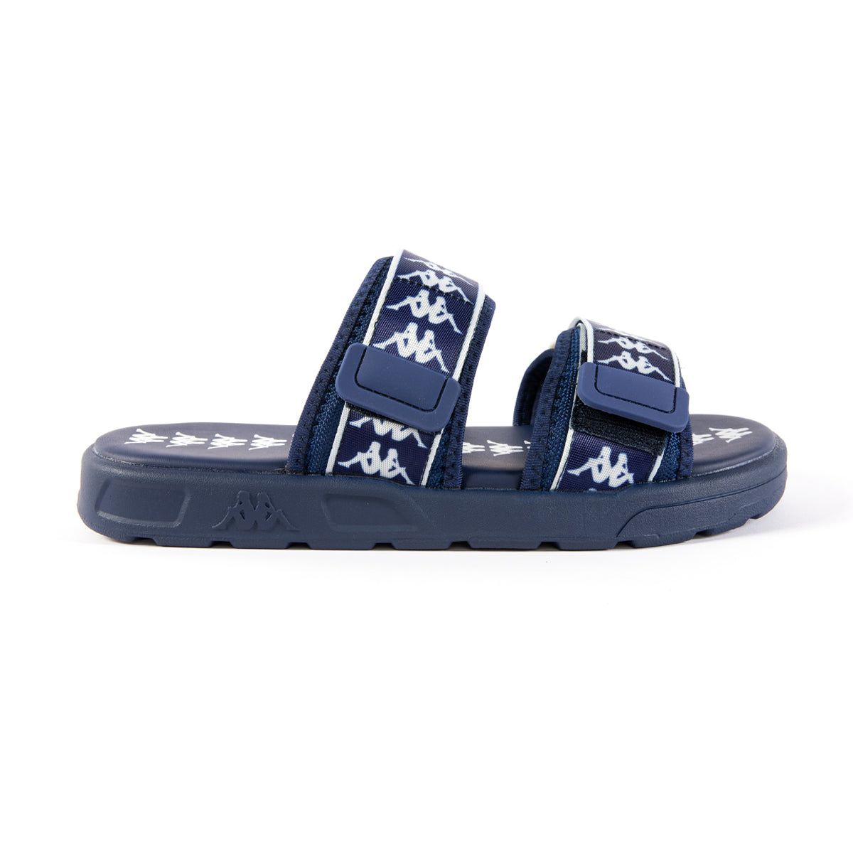 Navy Double Strap Velcro Sandals - Aster 1 - Men & Women – USA