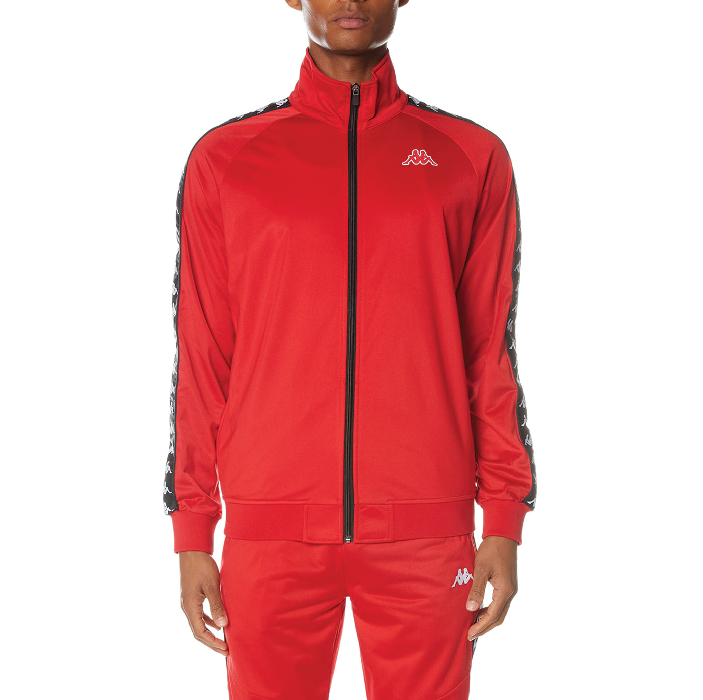 Red & Black Track Jacket Anniston - Matching Set - Men – Kappa USA