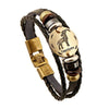 Bracelet cuir Signes du Zodiaques - shop le vite