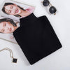 GIGOGOU Automne Hiver Femmes Pulls Chandail Tricoté Élasticité Casual Jumper Mode Mince Col Roulé Chaud Femelle Chandails - shop le vite