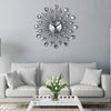 Vente Horloge Murale De Luxe VINTAGE Diamant metal IDEE DECO - shop le vite