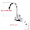 TINTON VIE Instantané Sans Réservoir Électrique Chauffe-Eau Robinet Cuisine Robinet Instantané de Chauffage Chauffe-Eau avec LED UE Plug - shop le vite