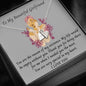 TO My Beautiful Girlfriend-Gift Under $60-Sentimental Gifts-Romantic Gift-thoughtful gift-Sweetest Hearts Necklace-Gift Under 50