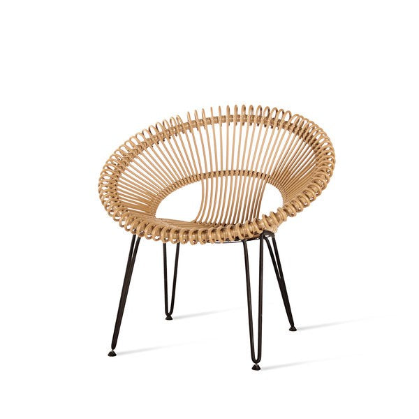 oval wicker chair