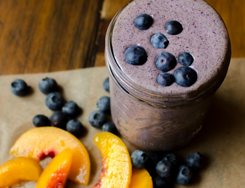 Hemp Protein Berry Peachy Smoothie