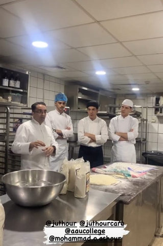 Sourdough Course with Chef Mohammad Ashour at AAU