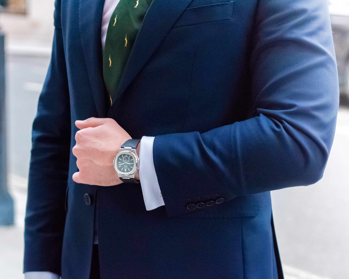 sport watch with suit