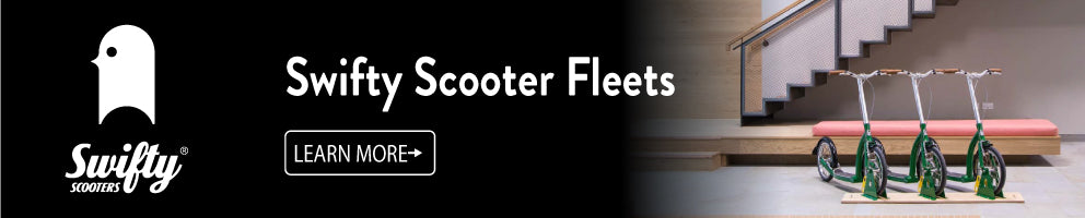 scooter fleet, scooter fleet for business, foot bike