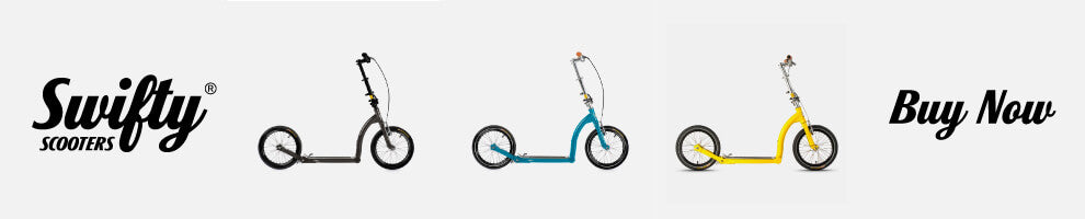 adult commuting scooter
