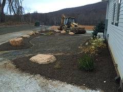photo of tasting room landscaping