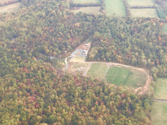 aerial vineyard photo
