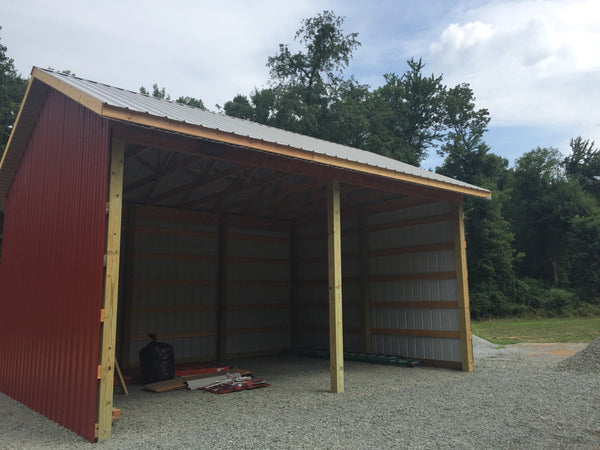 photo of tractor shed