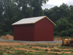 photo of tractor shed