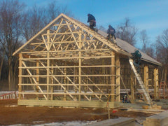 photo of winery construction