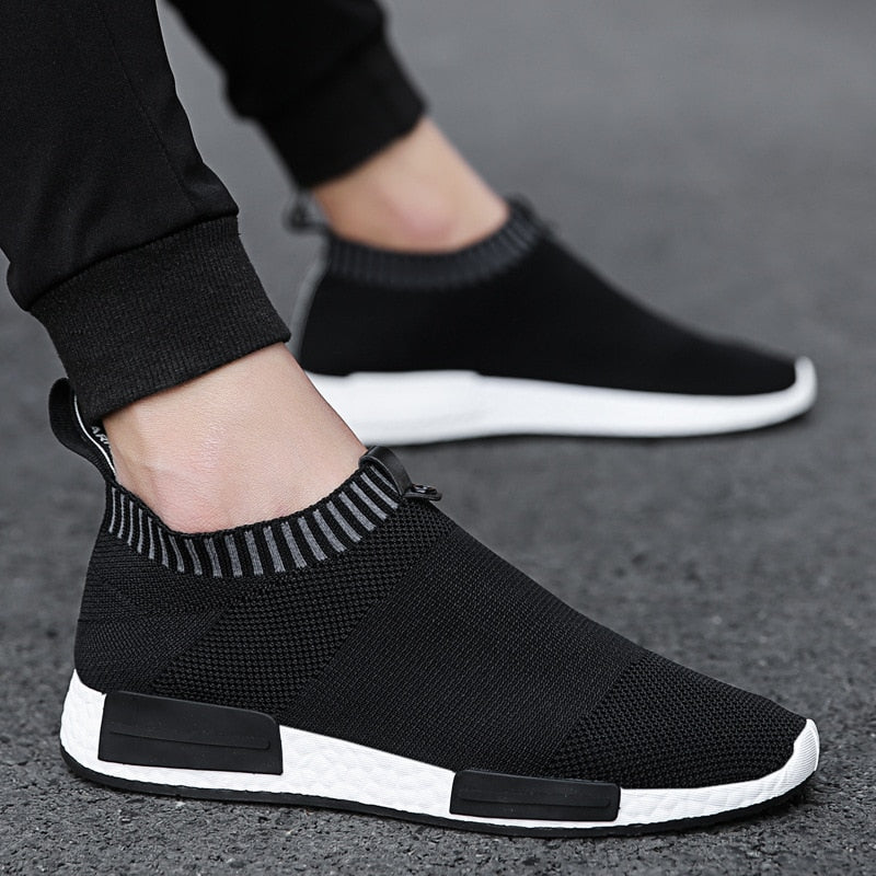 mesh slip on shoes mens