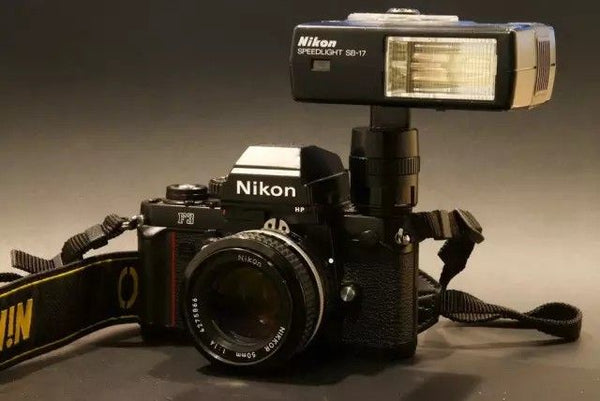 Nikon F3 with windmup camera strap