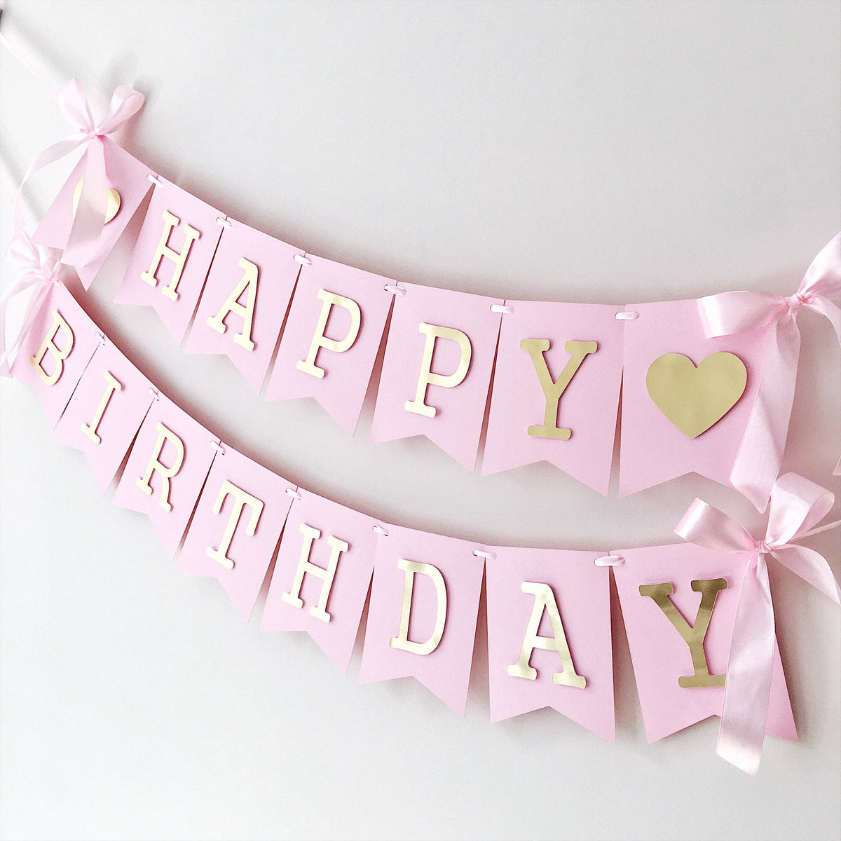 Happy Birthday Letter Banner Paper Banner Photo Wall Display for Birthday  Festival Party Decoration (Kraft Paper)