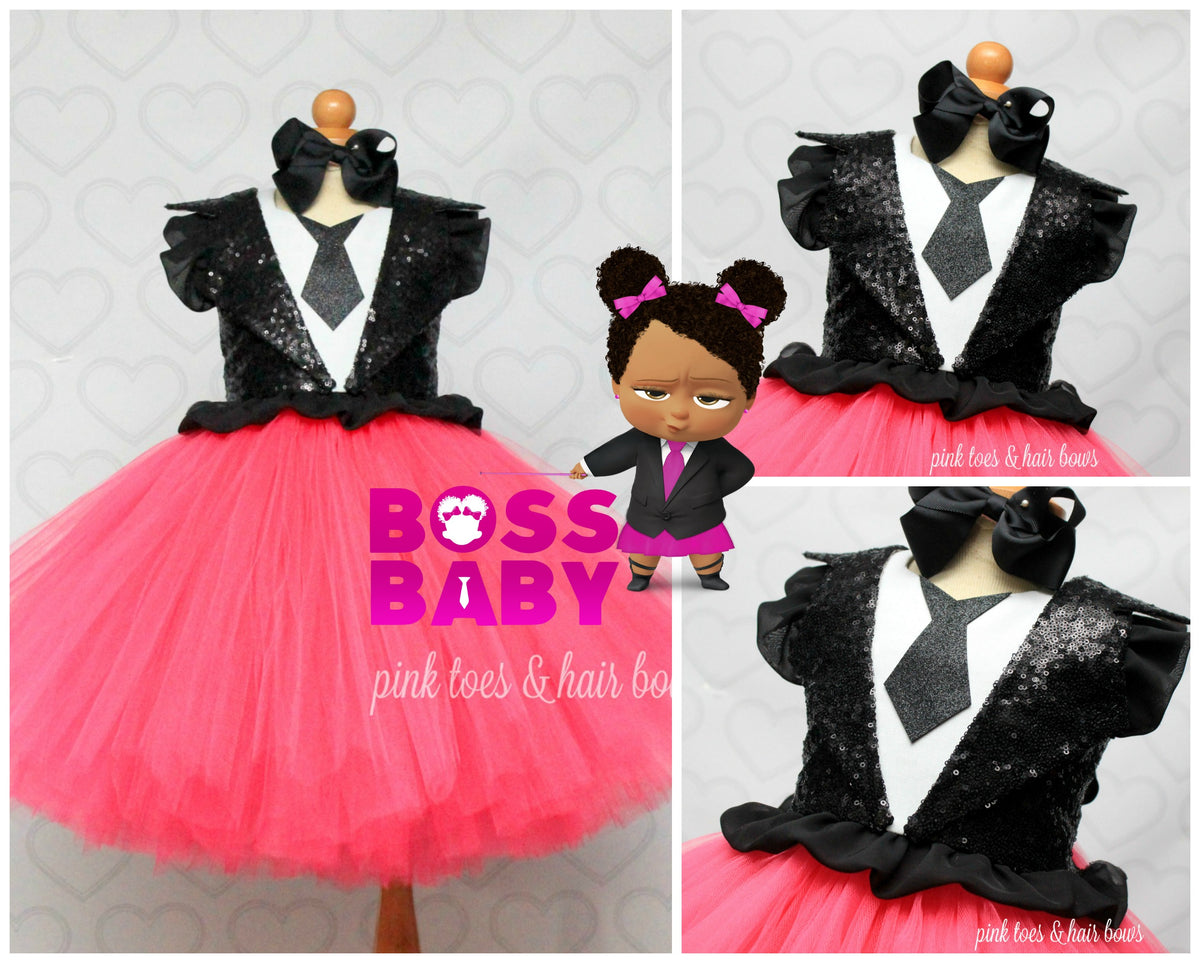 boss baby tutu set