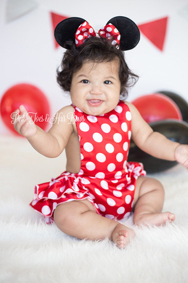 minnie mouse cake smash outfit