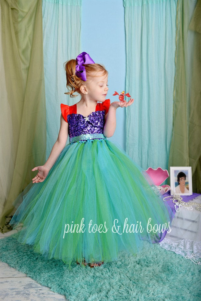 ariel tutu dress