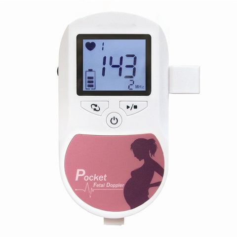 CONTEC Fetal doppler,Prenatal heart Baby sound Monitor,2Mhz /3mhzSonoline C1 ,Blue and Pink