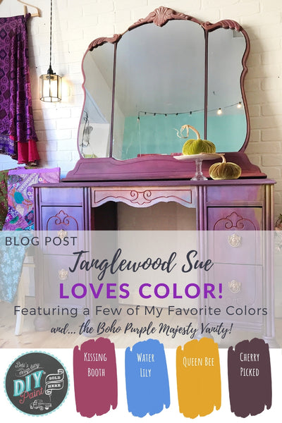 Tanglewood Sue Loves Color - Pinterest