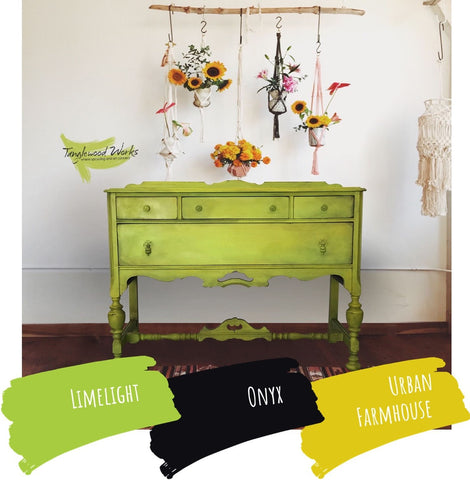 Chartreuse Dresser: A Color Mixing Story