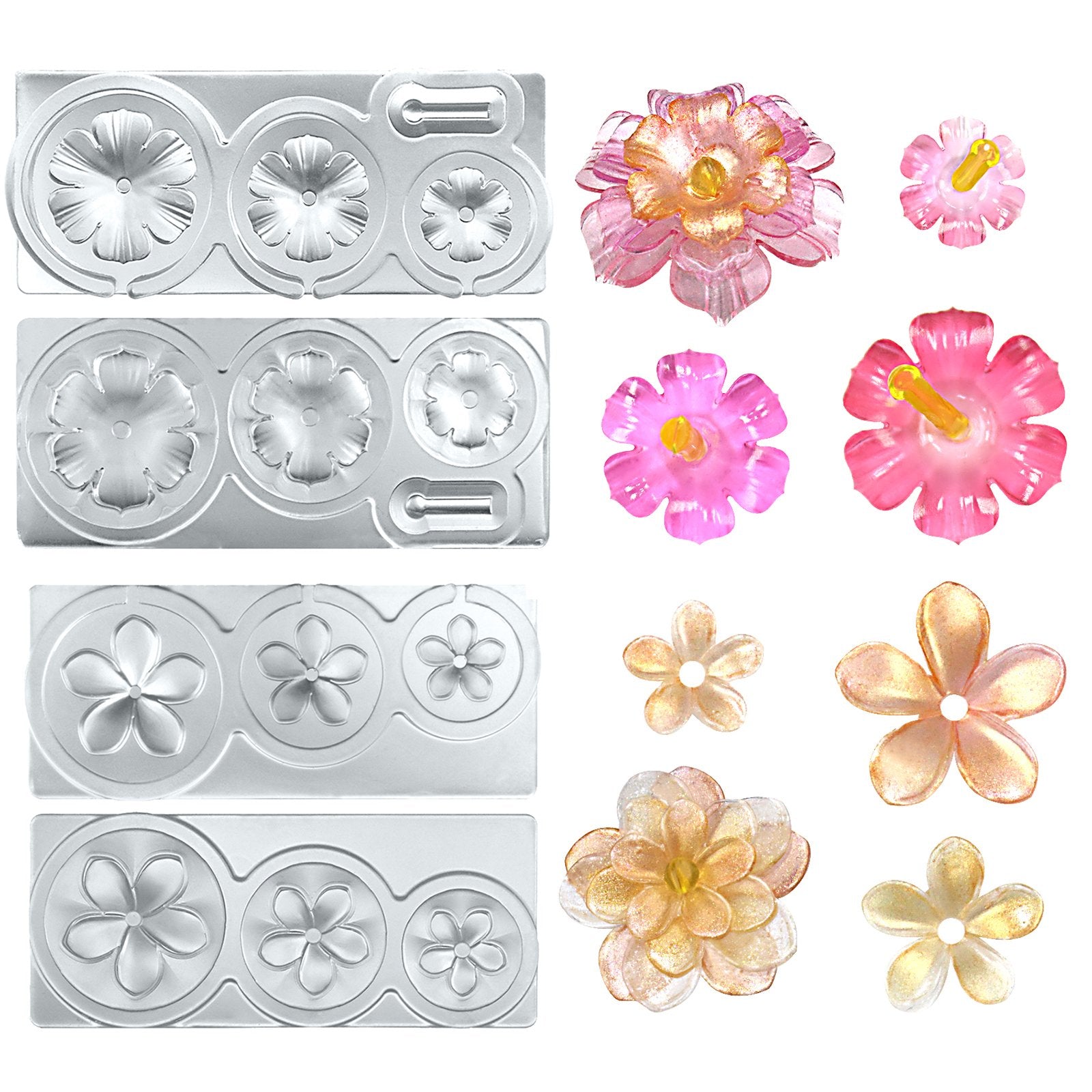 flower mold resin