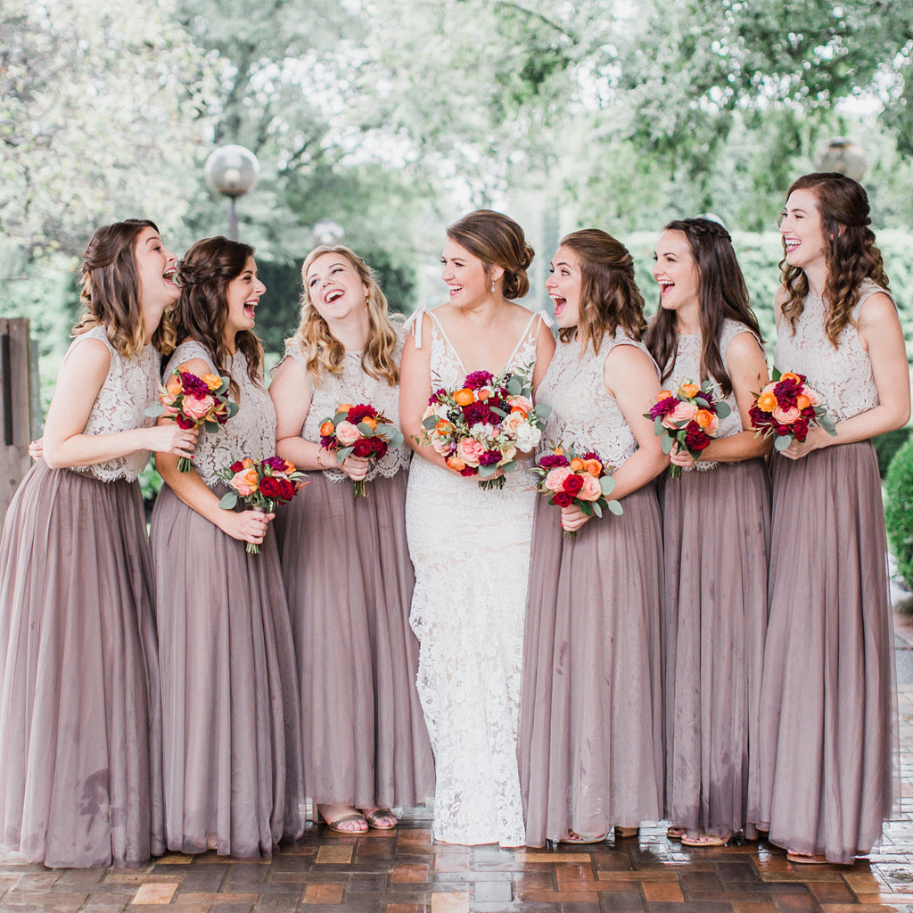 bridesmaid two piece