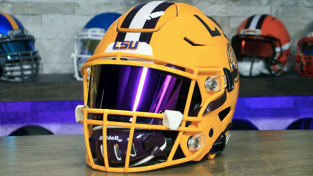 lsu football visor