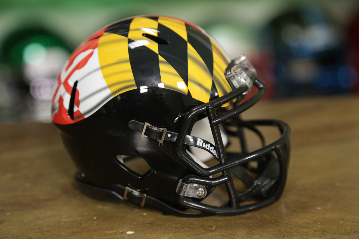 maryland terrapins mini helmet