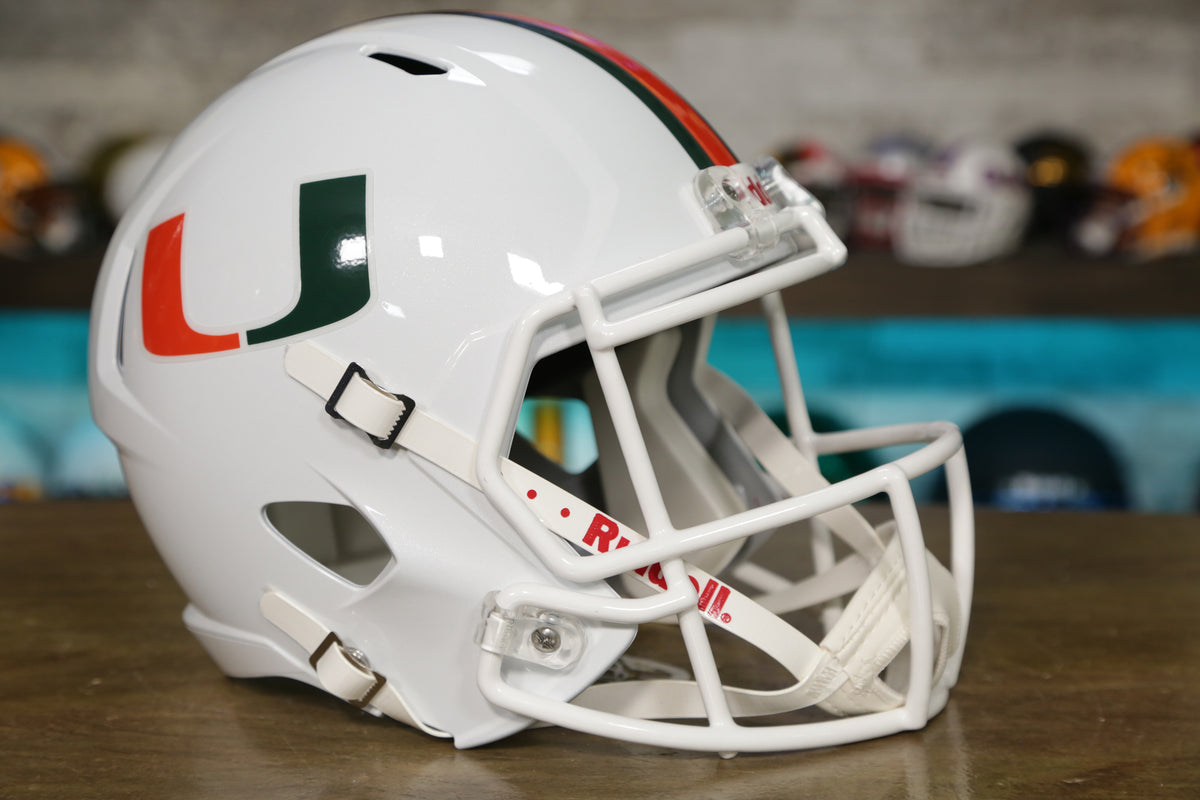 Memory Company Miami Hurricanes Helmet Replica 