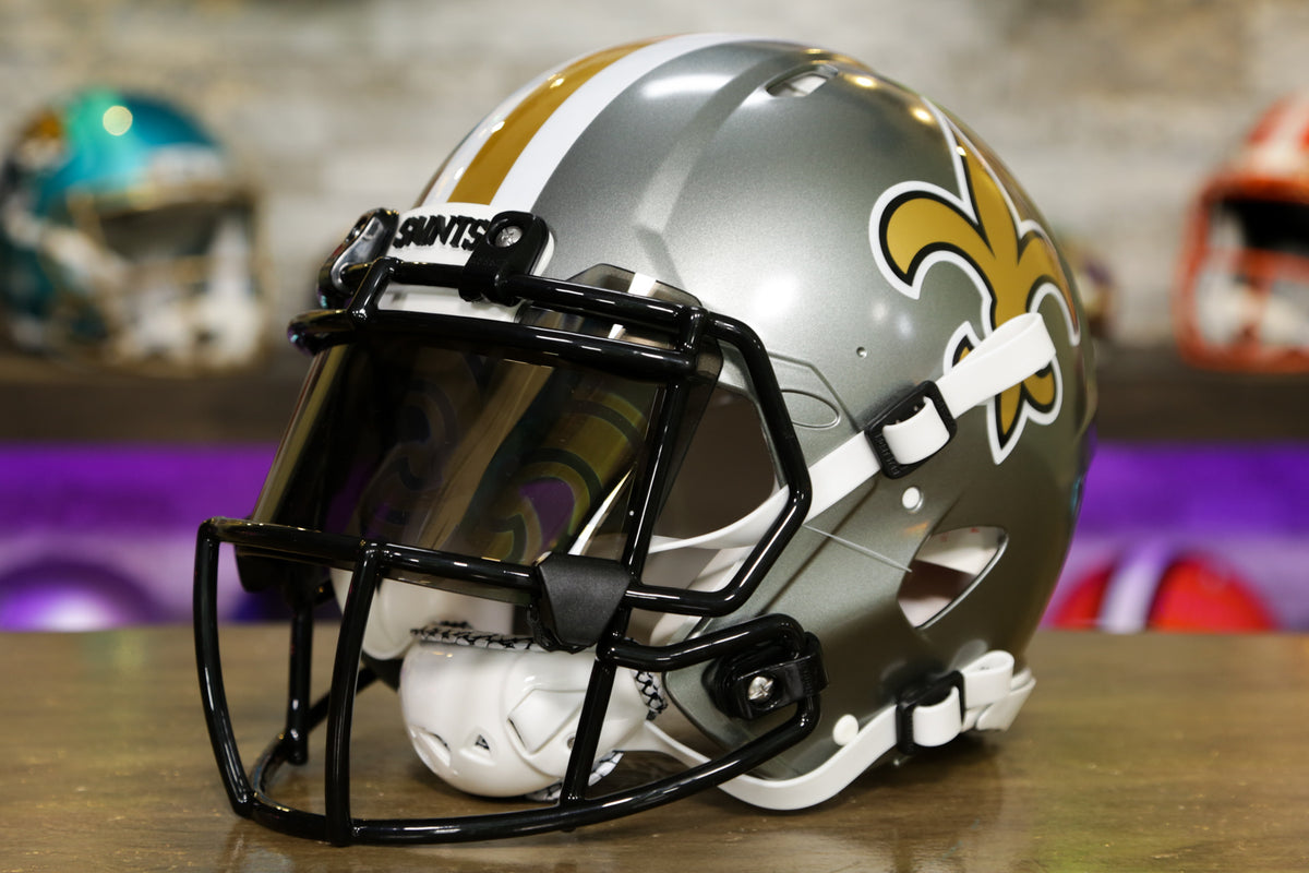 New Orleans Saints Unveil Black Helmet for 2022 Season - Sports Illustrated