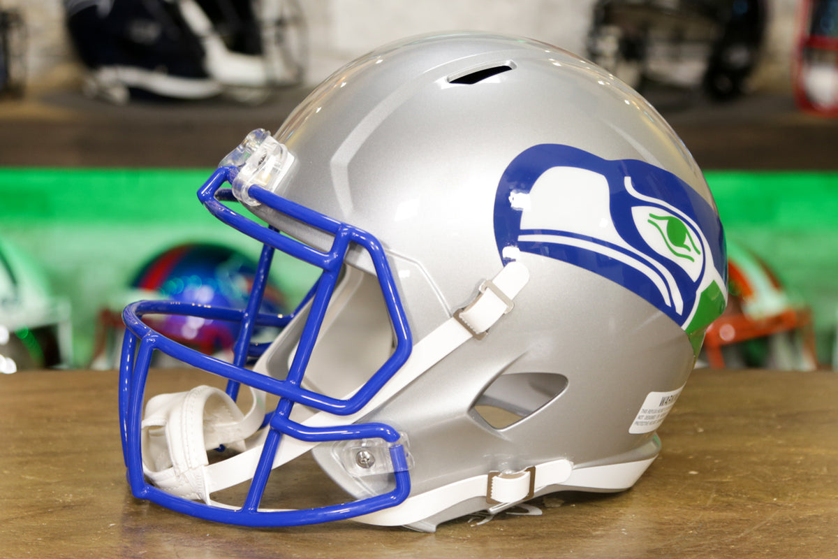 Riddell Seattle Seahawks 83-01 Officially Licensed Replica Throwback Football Helmet 