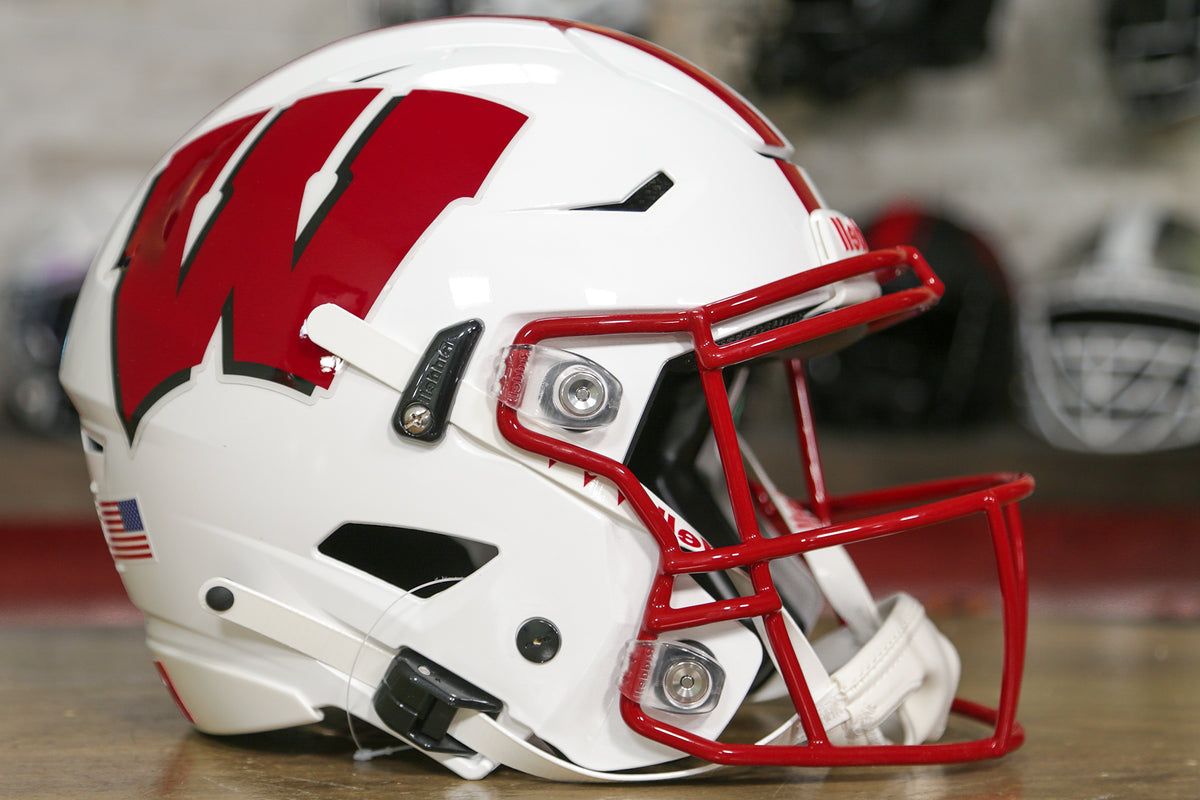 university of wisconsin football helmet