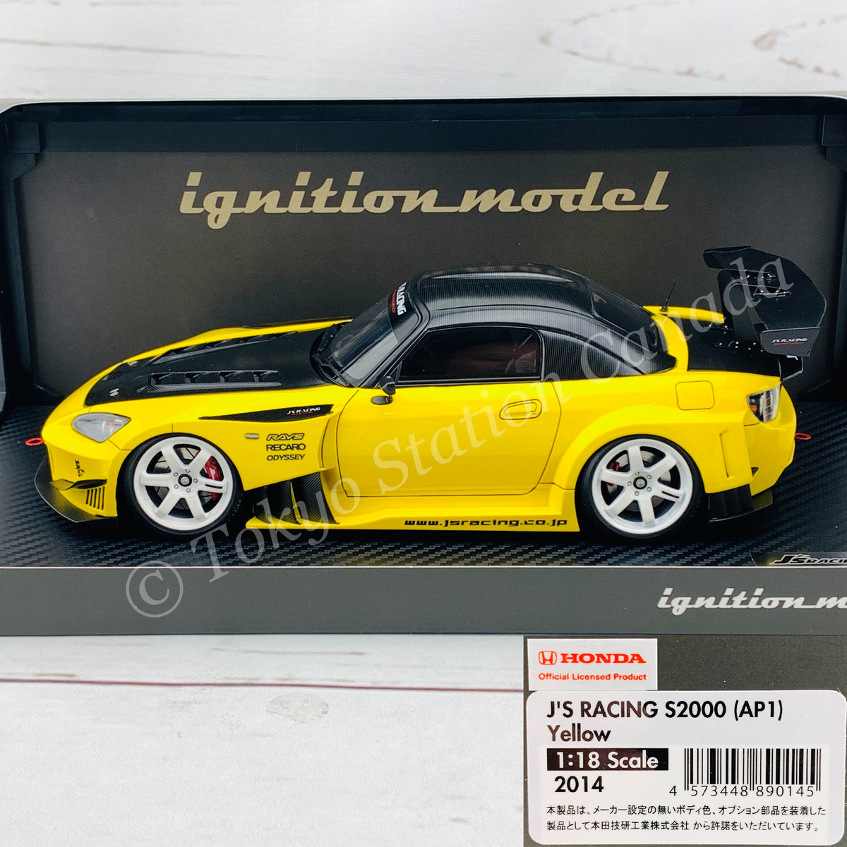 76%OFF!】 イグニッションモデル IG2014 1 18 J'S Racing S2000