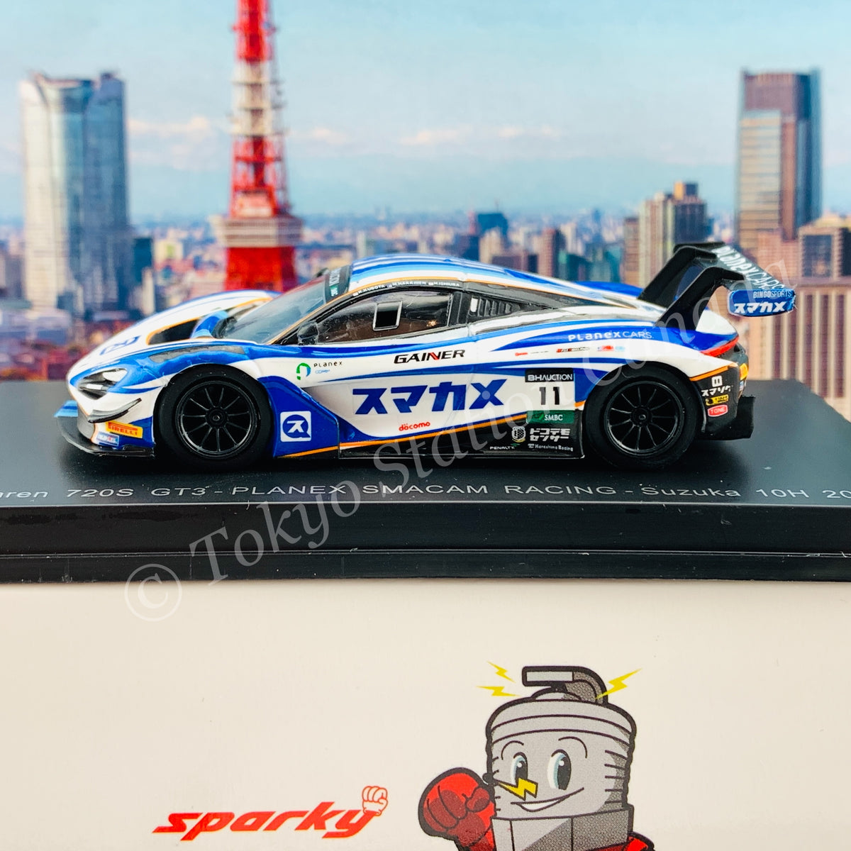 送料無料/新品】 新品 1 43 スパーク SPARK McLaren 720S GT3 #11