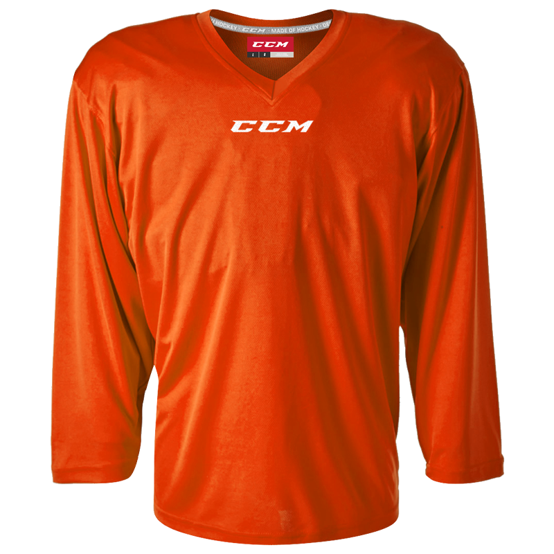 orange practice jersey