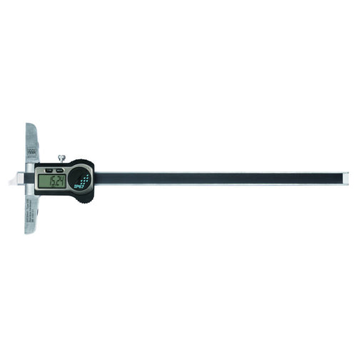 TESA 00530443 (0-300mm) TWIN-CAL IP67 Depth Caliper with Short Cut Measuring Face