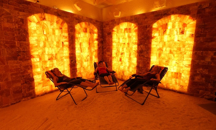 Salt cave therapy