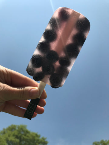Blueberry popsicle 