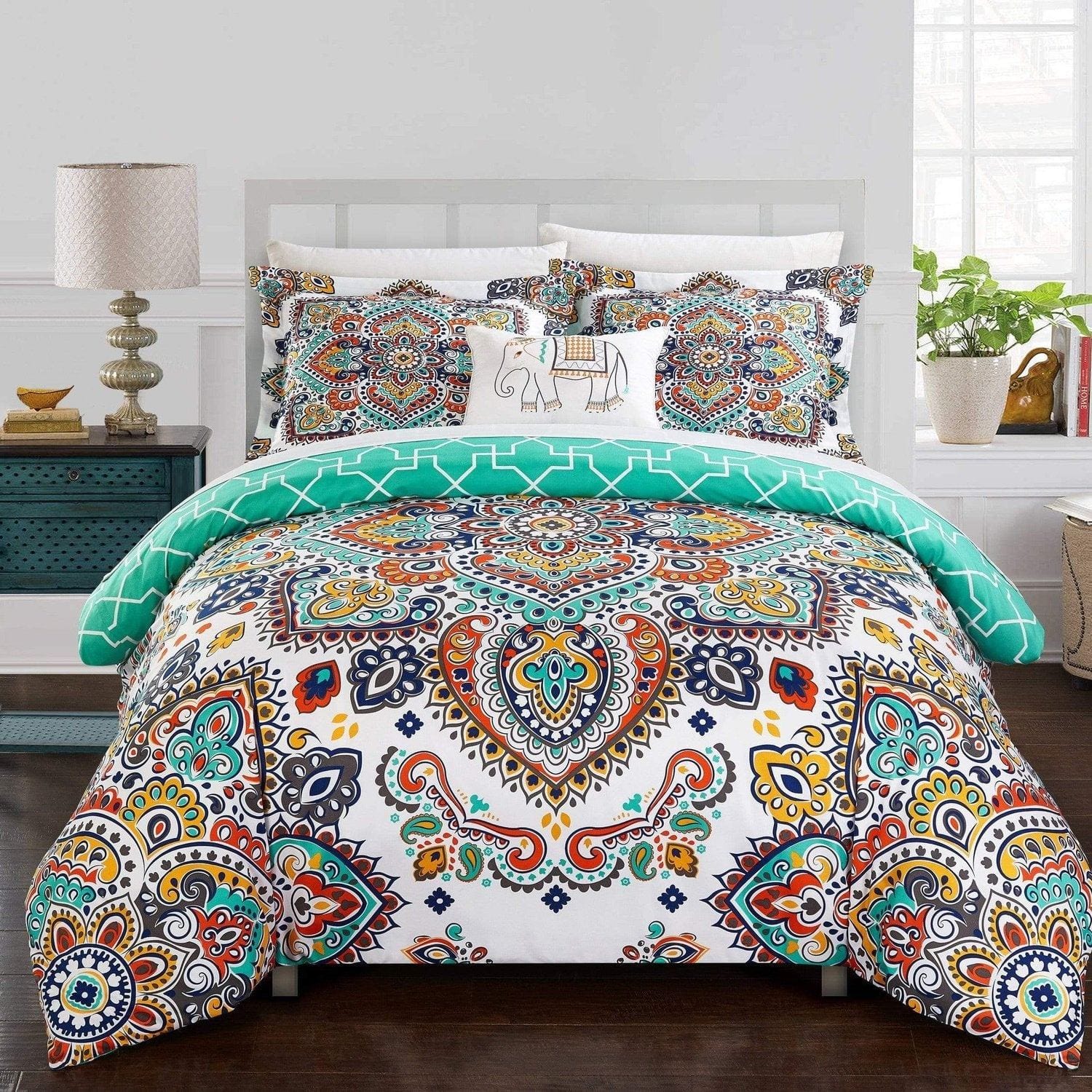 paisley pattern duvet cover