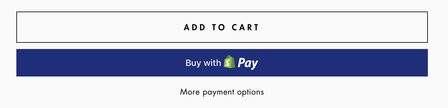 Shopify tips - dynamic checkout button example