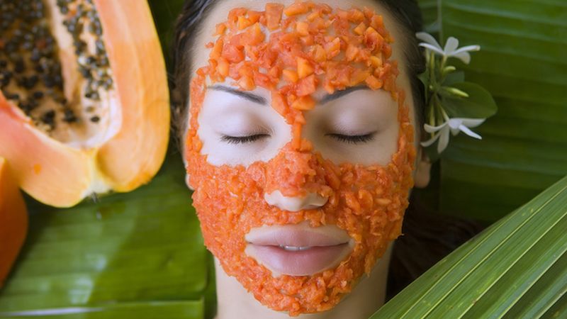 Papaya mask