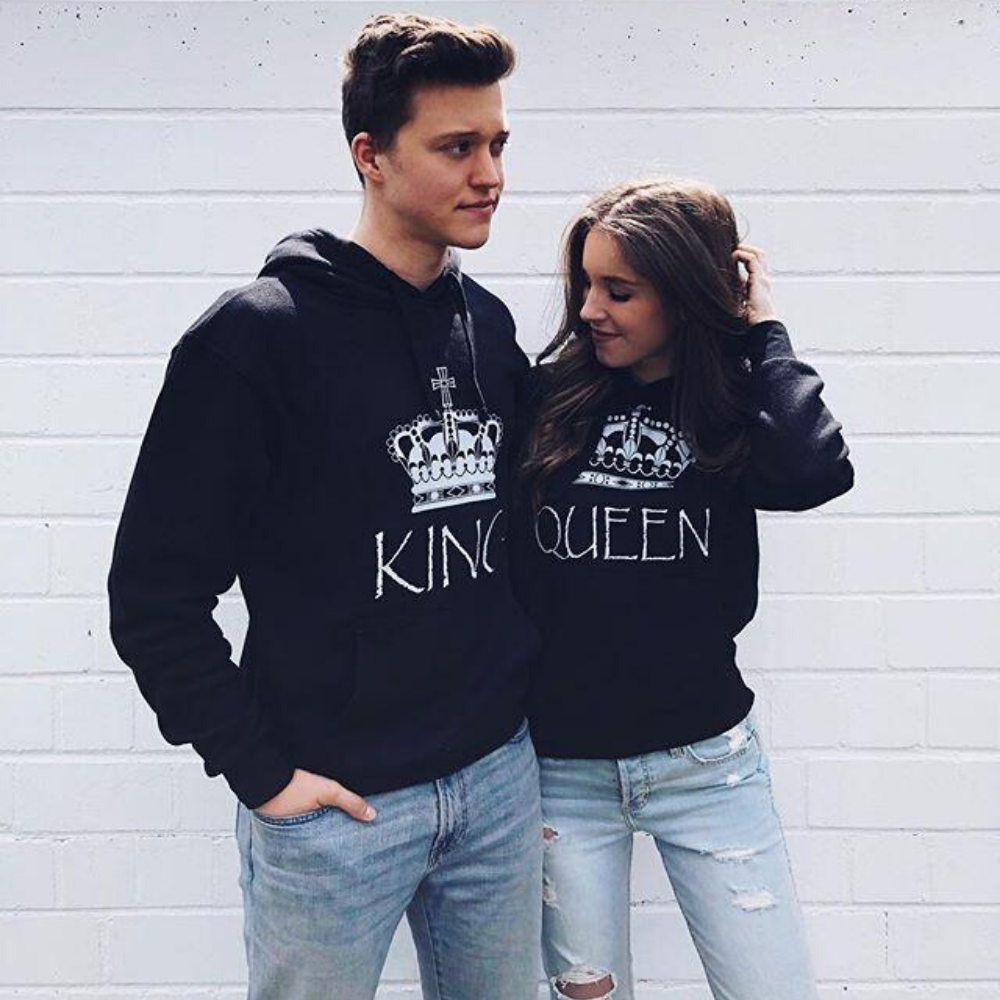 king and queen sweaters