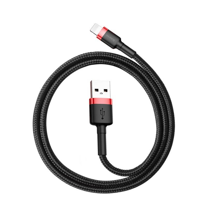 BASEUS 0.5M USB to Lightning Charging Cable (2.4A) | Cafule Series iPhone Fast Charger Cable