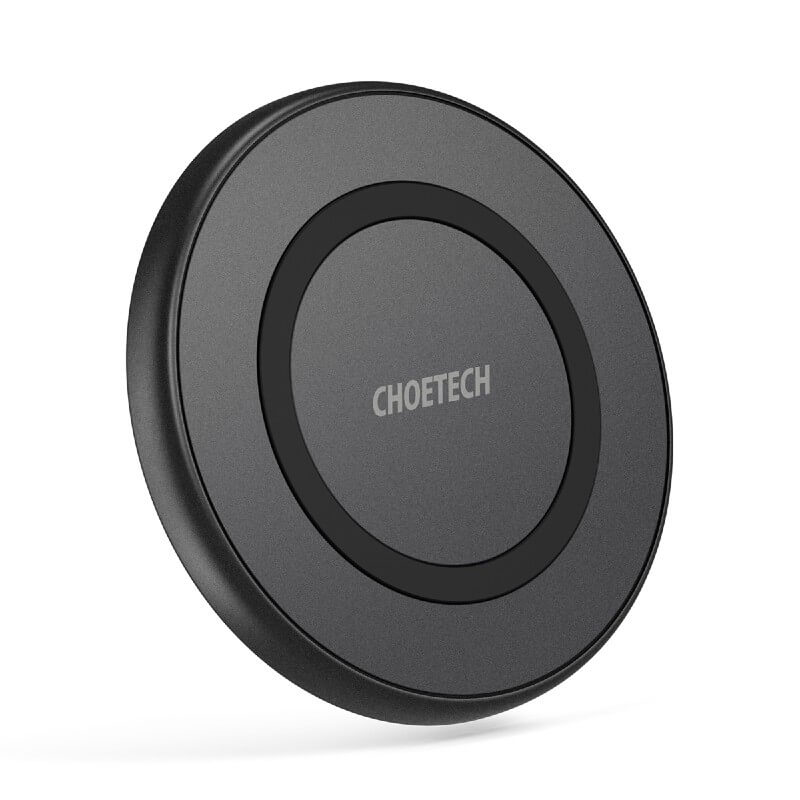 CHOETECH 10W Wireless Charger Pad for iPhone 13/12/12 Pro/12 Pro Max/12 Mini/SE 2020/11 Pro Max/Xs Max/XR/X, Galaxy S20/Note 10/S10,LG V30/V35
