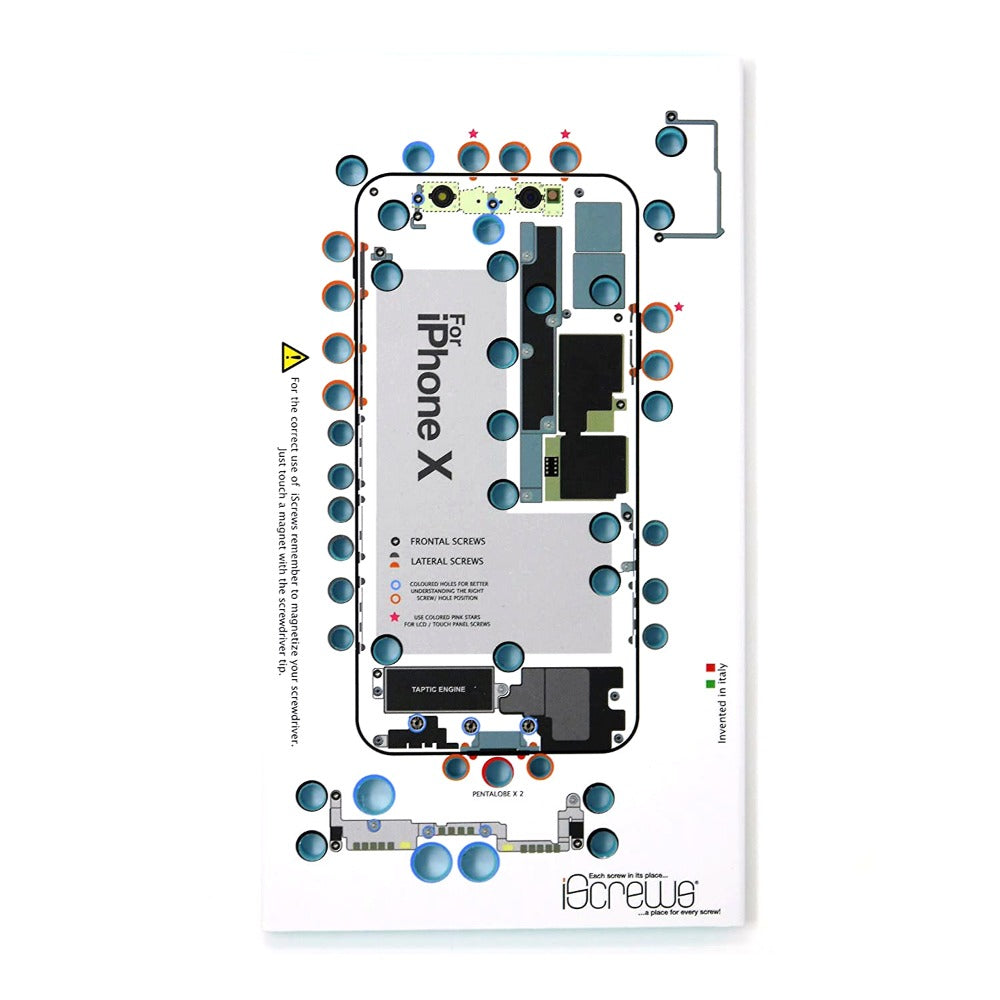 iPhone X iScrews Holder Mat by Dottorpod