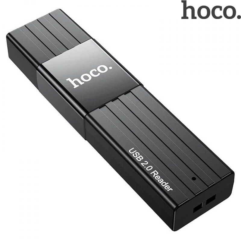 HOCO Micro SD USB card reader | HB20 Mindful 2-in-1 (SD+Micro SD) USB3.0